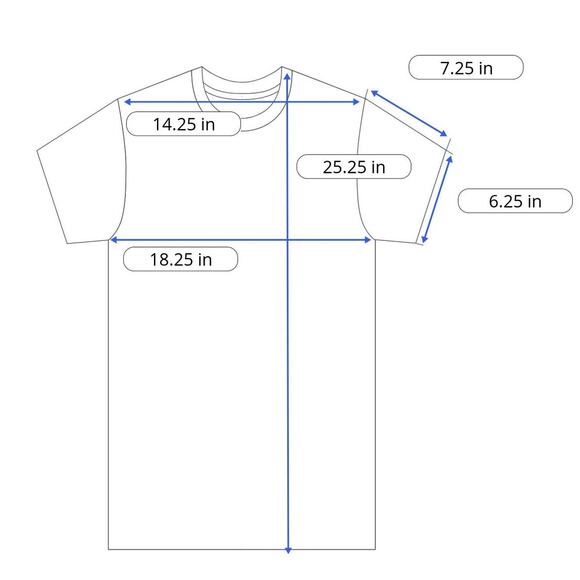 Bay Island Sportswear Orlando Tee Shirt Black Short Sleeve Crew Neck Medium - Picture 11 of 11